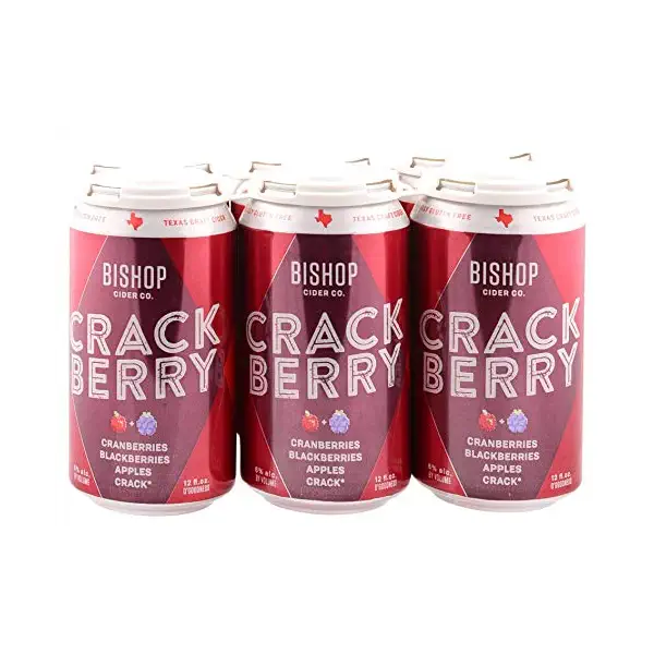 Bishop Crackberry Cider - 6pk 1