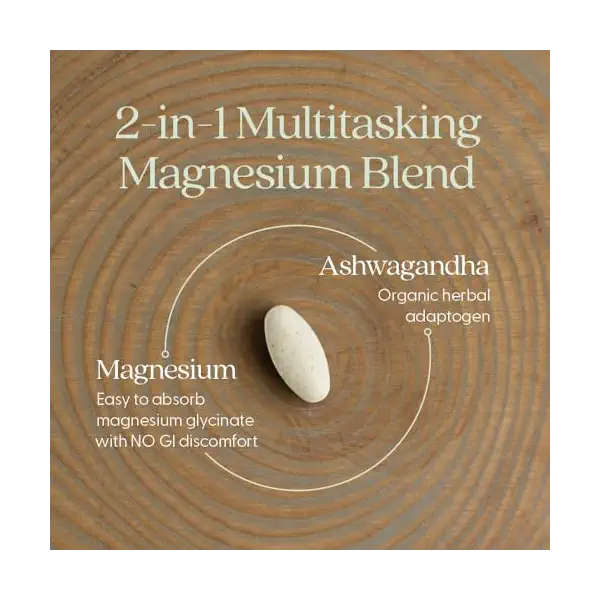 Magnesium + Ashwagandha, 90 CT 4