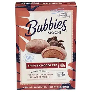 Triple Chocolate Mochi Ice Cream, 7.5 OZ