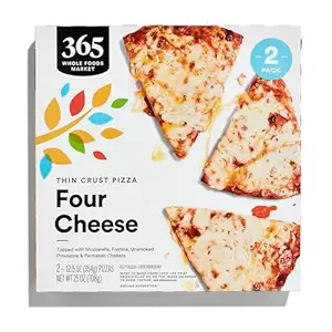 365 by Whole Foods Market, Pizza, Cheese Two Pack, Frozen, 25 Ounce