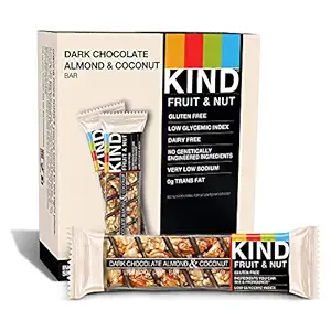 Dark Chocolate Almond Coconut Bar 12 Count, 1.4 OZ
