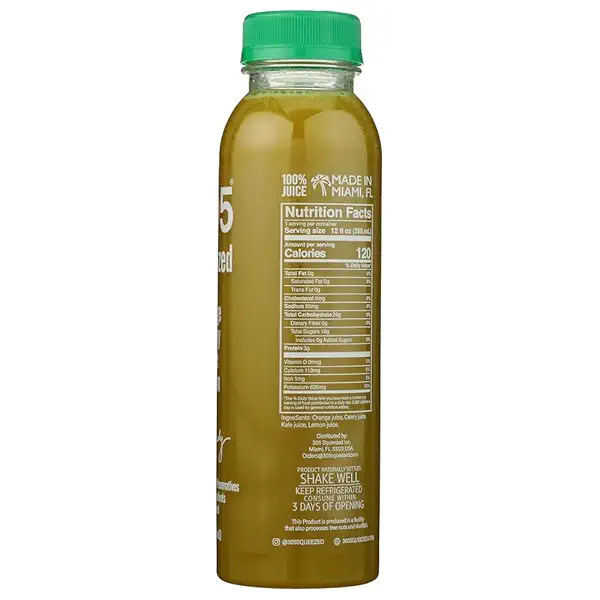 Orange Celery Kale Juice 3