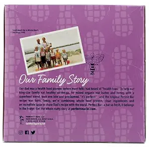 Organic Chocolate Brownie Protein Bar 8 Count, 2.18 OZ