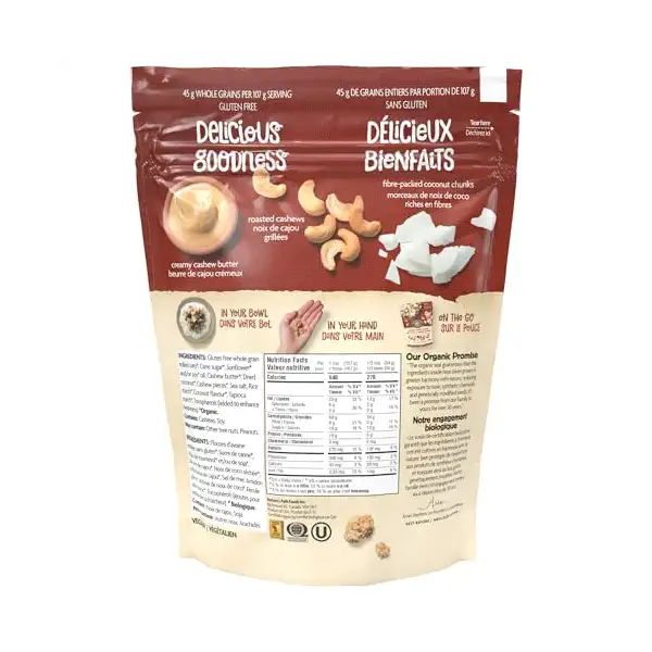 Coconut & Cashew Butter Oat Granola 4