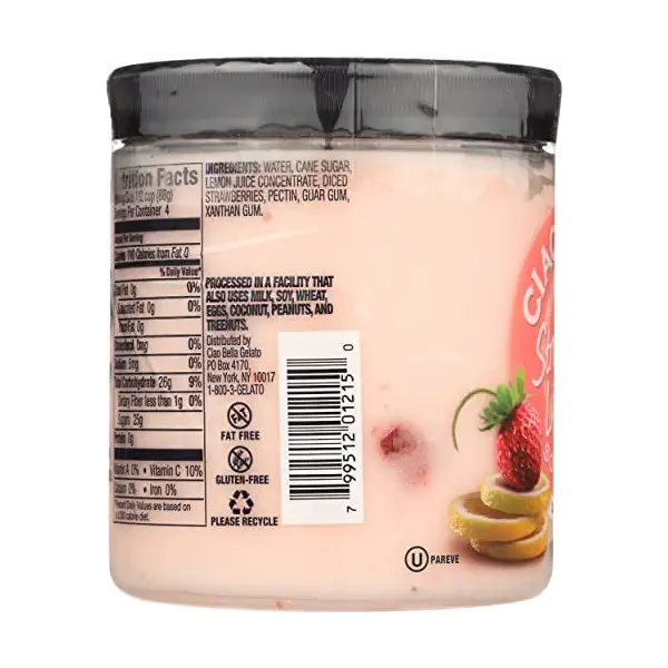 Wild Italian Strawberry Limonata Sorbetto, 1 PT 6
