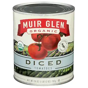 Organic Diced Tomatoes, 28 OZ