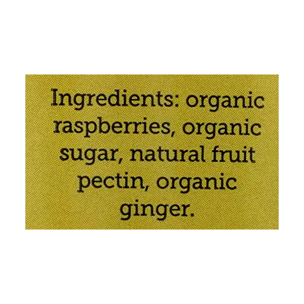 Organic Raspberry Ginger Jam Low-sugar Organic Raspberry Jam With Ginger 4