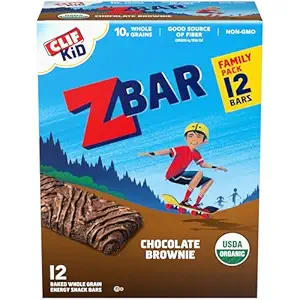 Organic Chocolate Brownie Z Bars 12 Count, 15.24 OZ