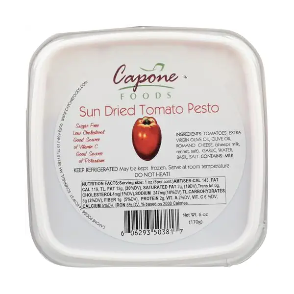 Sauce, Sun Dried Tomato Pesto 1