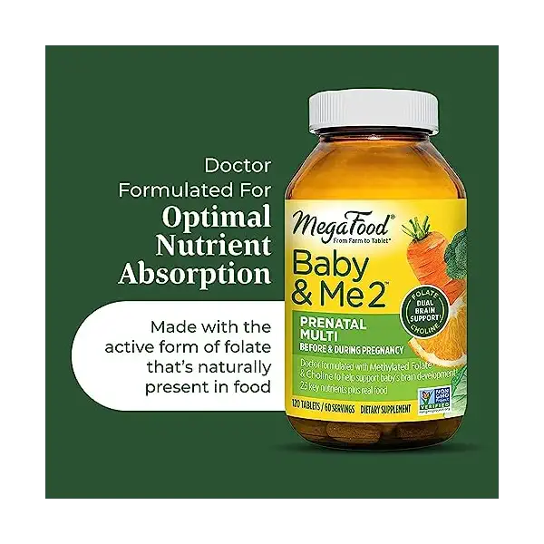 Multivitamin Prenatal Baby And Me 60Ct 4