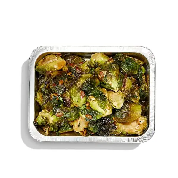 Cider Roasted Brussels Sprouts with Pepitas 1