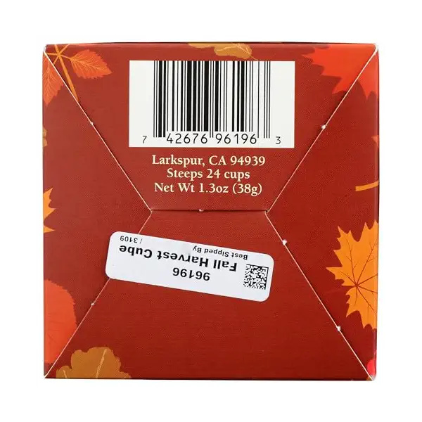 Fall Harvest Assortment Tea, 1.3 OZ 8