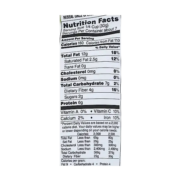 Roasted Plain Cashews, 7 OZ 3