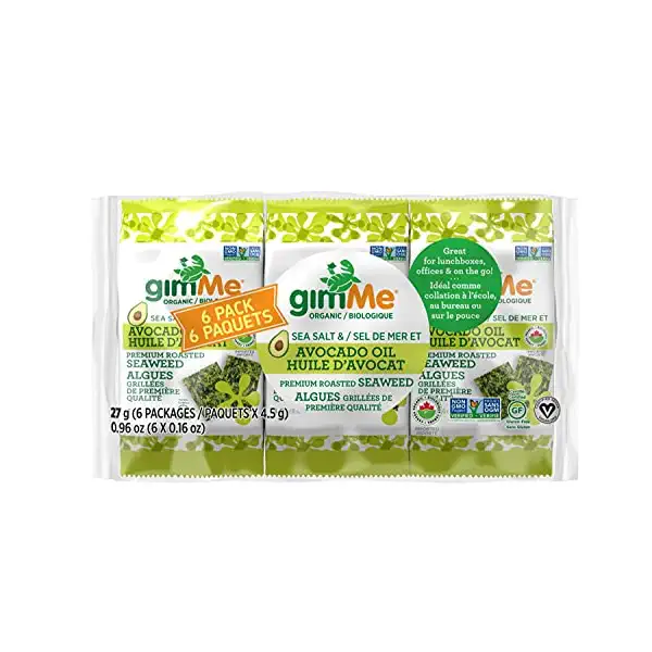 Organic Roasted Seaweed Sea Salt & Avocado Oil 1