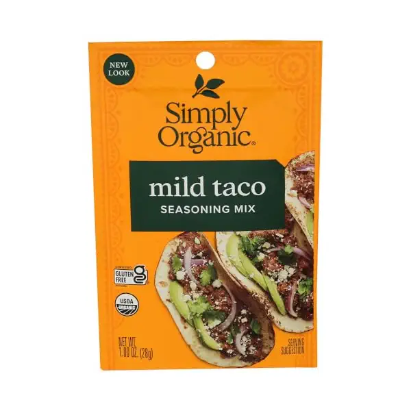 Organic Mild Taco Seasoning, 1 OZ 1