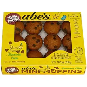 Mini Banana Chocolate Chip Muffin 12ct, 10.2 OZ