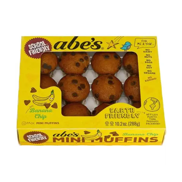 Mini Banana Chocolate Chip Muffin 12ct, 10.2 OZ 1