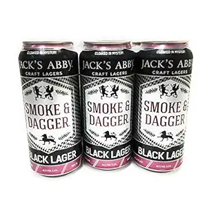 Smoke and Dagger Black Lager 4pk Cans, 16 FZ