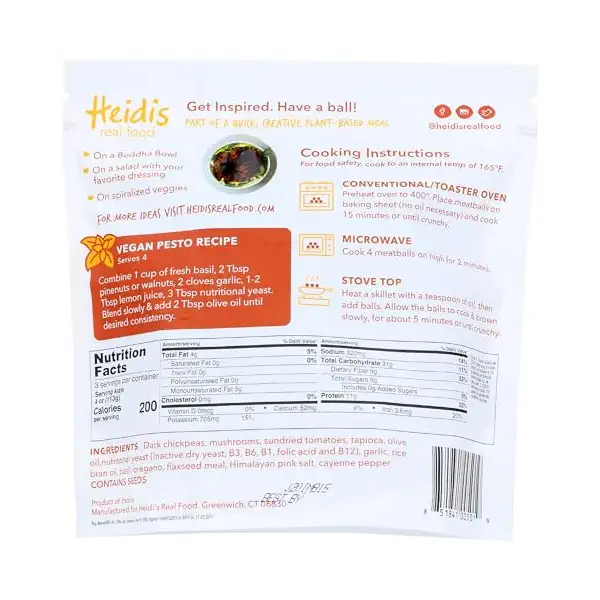 Italian Plant Based Meatballs 2