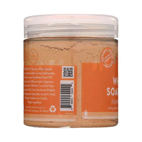 Pumpkin Harvest Whipped Soap + Scrub, 8 OZ 5