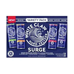 Surge Hard Seltzer Variety 1 12pk Cans, 12 FZ