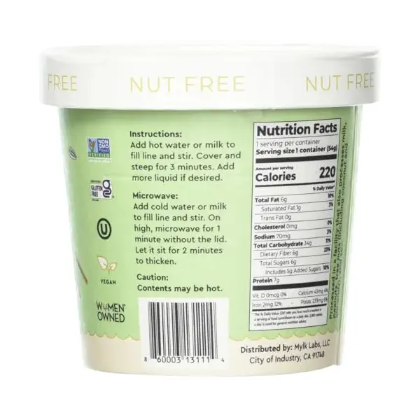Granny Smith Apple & Sunflower Cinnamon Oatmeal Cup 2