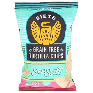 Sea Salt Grain Free Tortilla Chips, 5 OZ