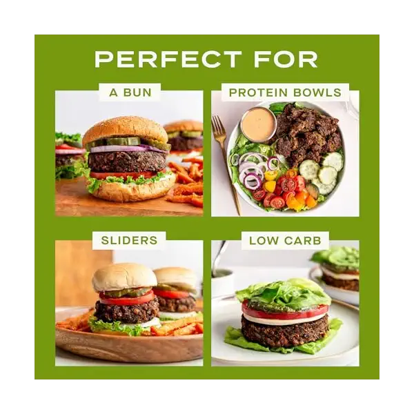 Italian Herb Veggie Burger, 8 OZ 3