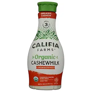 Organic Unsweetened Cashewmilk, 48 FZ