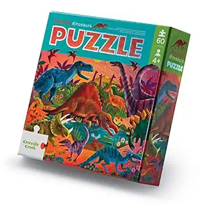 Dazzling Dinos Foil Puzzle, 1 EA