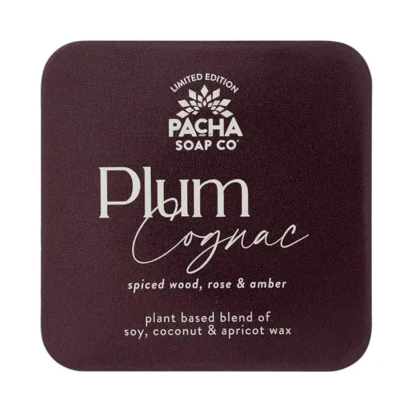 Plum Cognac Candle, 8 OZ 1