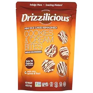 Cookies and Cream Bites Mini Rice Cakes, 4 OZ