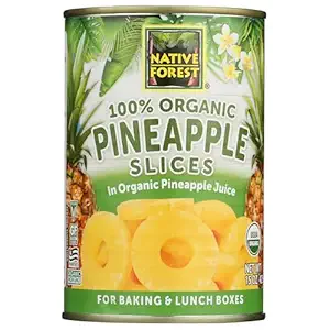 Organic Pineapple Slices, 15 OZ