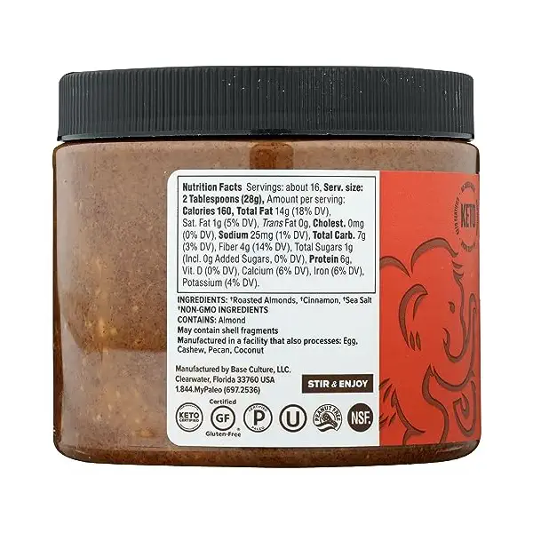 Raw Cinnamon Almond Butter, 16 OZ 6