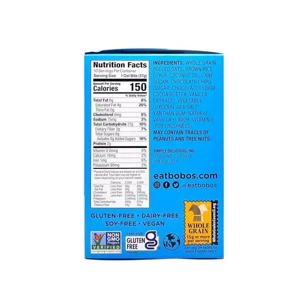 Halloween Chocolate Chip Oat Bites, 13 OZ 2