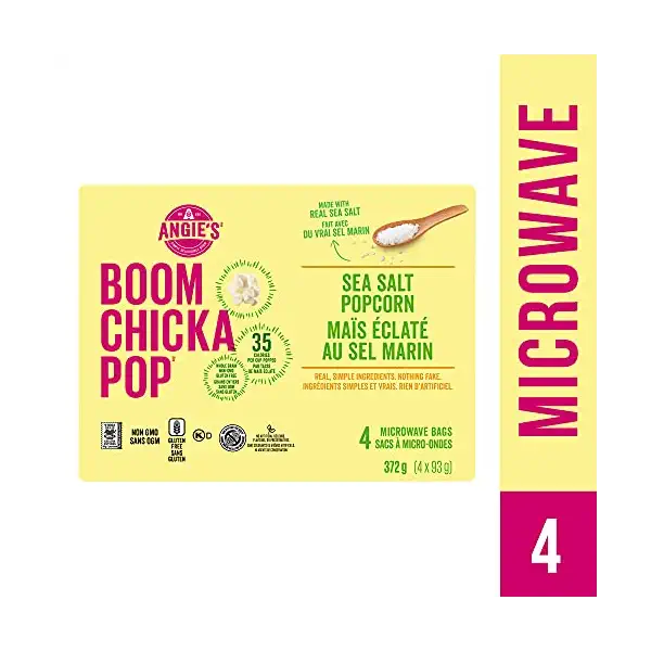 Sea Salt Microwave Popcorn 2