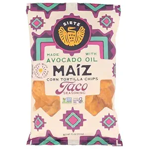 Taco Seasoning Maiz Tortilla Chips, 7.5 OZ