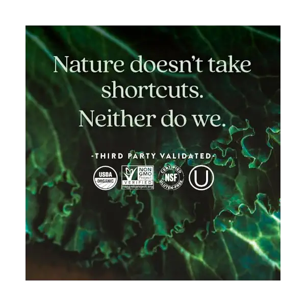 Organic All Flora Digestive Super Greens, 7.4 OZ 5