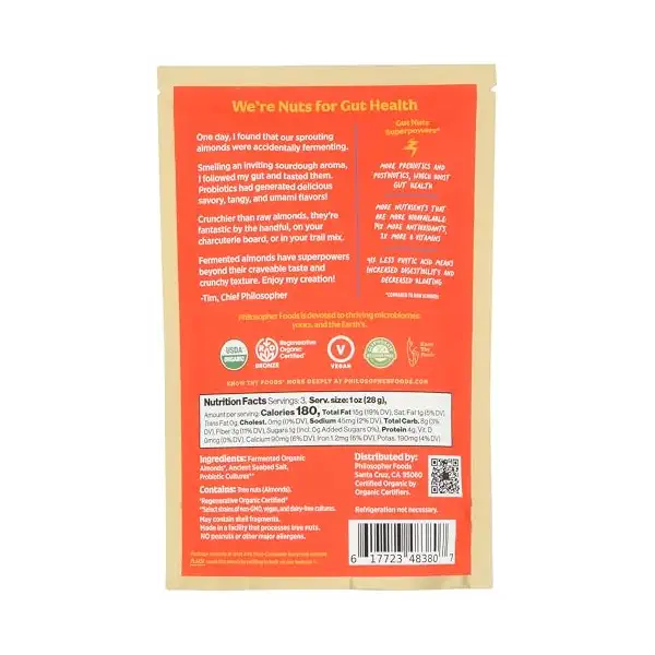 Organic Gut Nuts Fermented Almonds 2