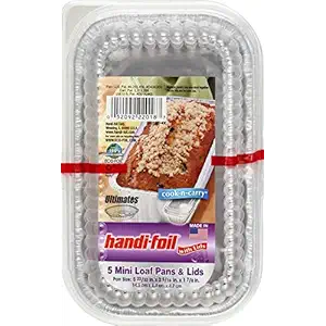 Mini Loaf Pans with Lids, 1 EA