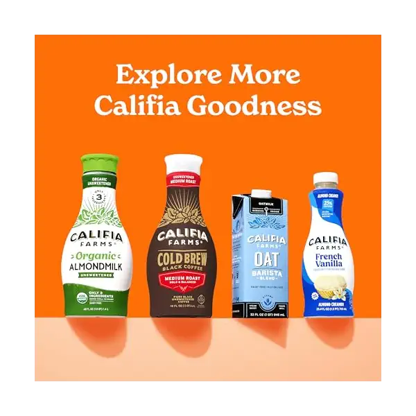 Organic Holiday Spice Almond Creamer, 25.4 FZ 4