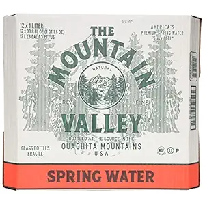 Spring Water 12 Pack, 1 LT