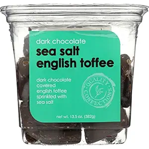 Dark Chocolate English Toffee with Sea Salt, 13.5 OZ