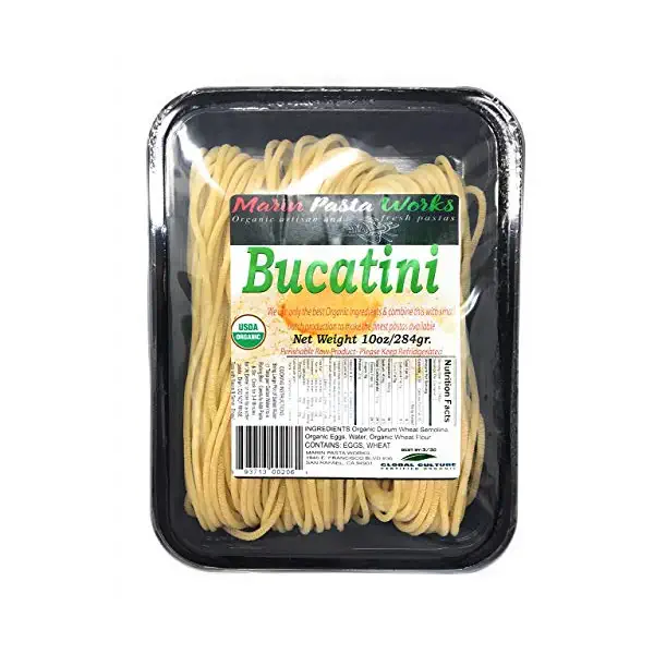 Organic Bucatini 1