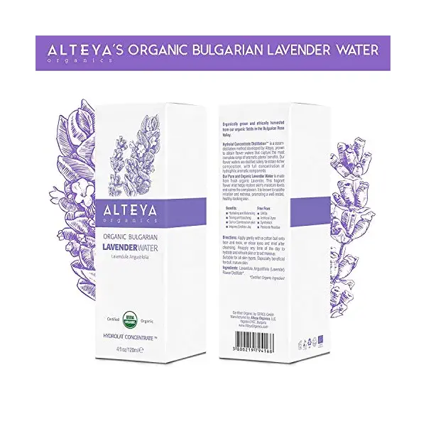 Organic Bulgarian Lavender Water Spray 2