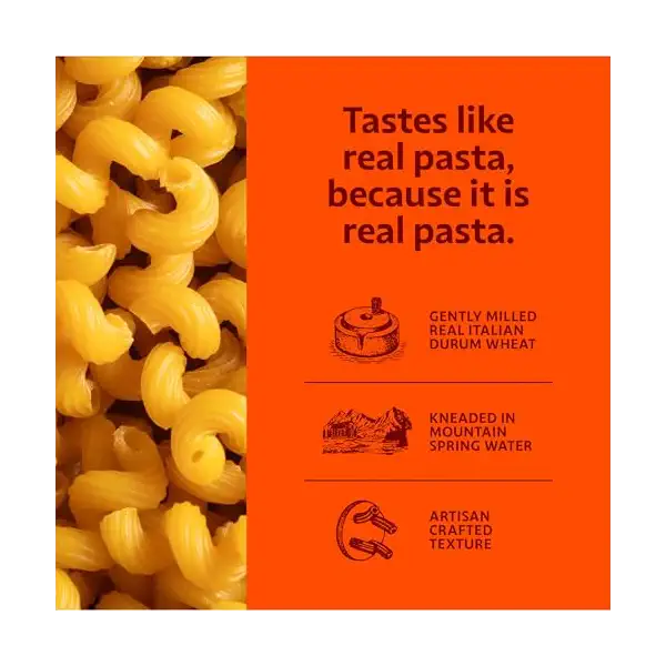 Curly Macaroni Protein Pasta, 12 OZ 5