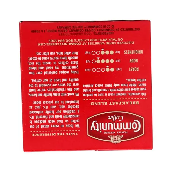 Coffee Breakfast Blend, Medium Roast 5