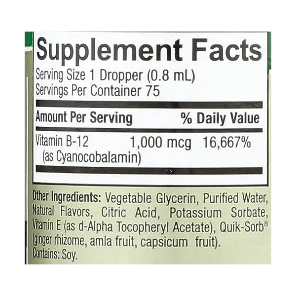 Liquid Vitamin B-12 3