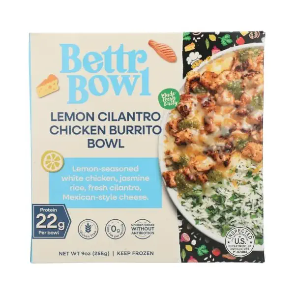 Lemon Cilantro Chicken Burrito Bowl, 9 OZ 1