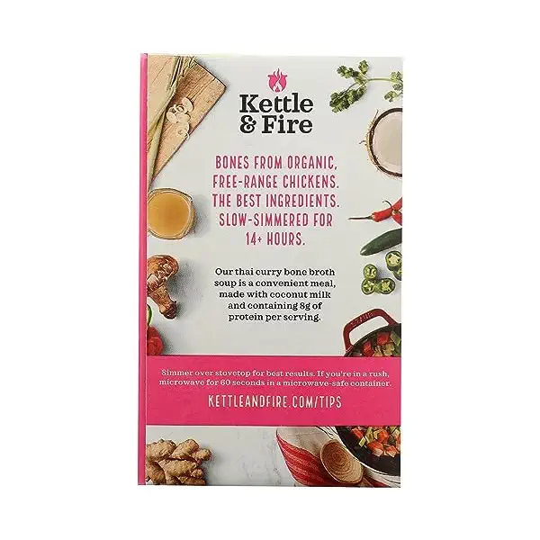 Thai Curry Soup With Bone Broth, 16.9 OZ 2